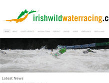 Tablet Screenshot of irishwildwaterracing.com